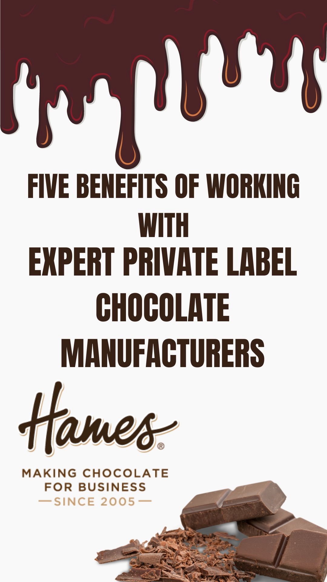 5 Benefits of working with an expert private label chocolate manufacturer