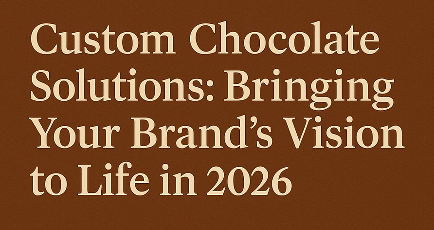 Custom Chocolate Solutions: Bringing Your Brandâ€™s Vision To Life In 2026