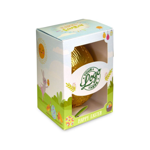Chocolate 80g Easter Eggs In Personalised Presentation Boxes