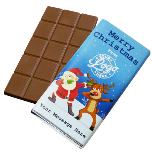 Christmas Chocolate Bars
