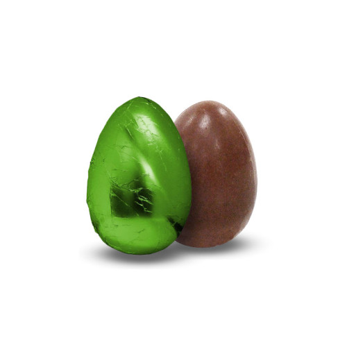 Promotional - 25g Milk Chocolate Easter Egg Wrapped in Green Foil