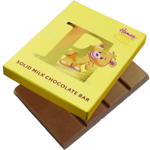 Alpha Bear Solid Milk Chocolate 50g Bar - E