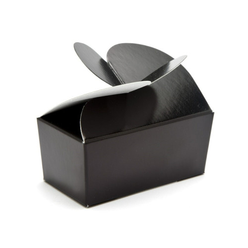 Attractive Fold-Up 2 Choc Ballotin Butterfly Top Box Only 66mm x 33mm x 31mm ideal for Chocolate, Truffles or Confectionery