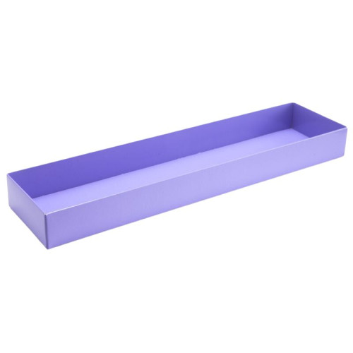 Fold-Up 16 Chocolate Box Base Only 159mm x 310mm x 82mm x 32mm inÂ Â Lilac