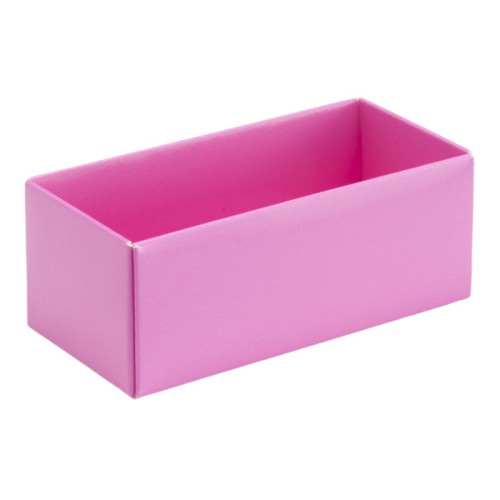 Fold-Up 2 Chocolate Box Base Only 78mm x 41mm x 32mm inÂ Electric Pink