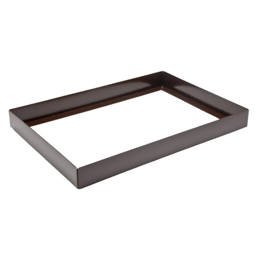 Fold-Up 48 Chocolate Box Base Only 312mm x 217mm x 32mm in Chocolate Brown