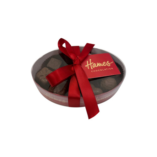 Hames Clearly Enjoyable - Clear Oval Chocolate Assortment (Medium) Red