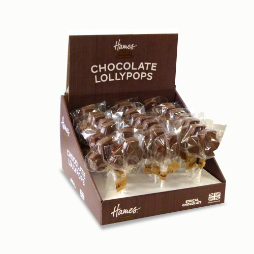 Hames - Milk Chocolate Farmyard Tractor Lollipop