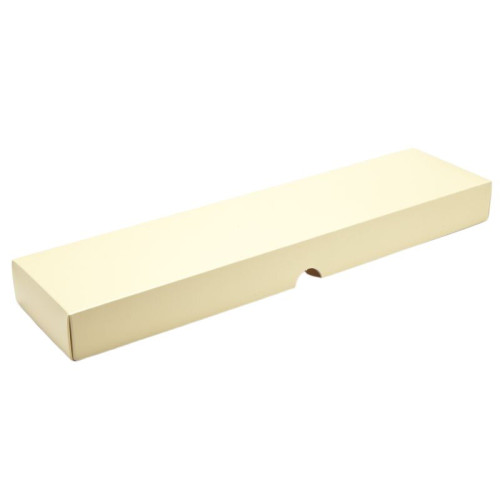 Fold-Up 16 Chocolate Box Lid Only 159mm x 310mm x 82mm x 32mm in Cream