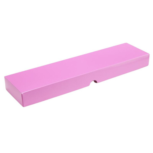 Fold-Up 16 Chocolate Box Lid Only 159mm x 310mm x 82mm x 32mm in Electric Pink