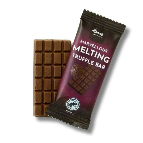Hames Munch Bar - Milk Chocolate Flavour Melting RA MB Cocoa & 100 % Recyclable