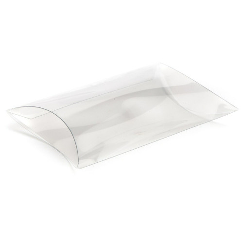 Clear Transparent Pillow Pack - 112mm x 30mm x 122mm