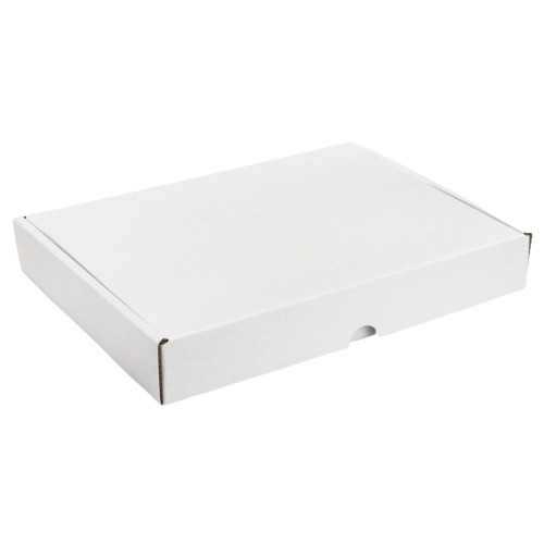 24 Choc Mail Out Box 246mm x 172mm 35mm (Flat Packed) White