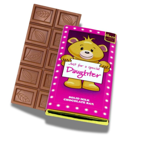 Sentiment - Personal 60g Milk Chocolate Bar - Special Daughter