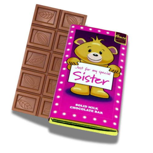Sentiment - Personal 60g Milk Chocolate Bar - Special Sister
