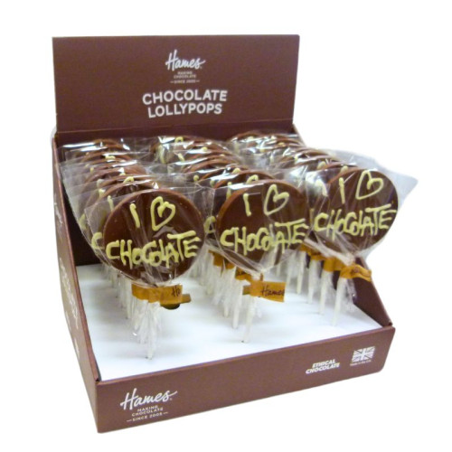 Hames - Sentiment Just Saying Chocolate Lollipops Chocoholic