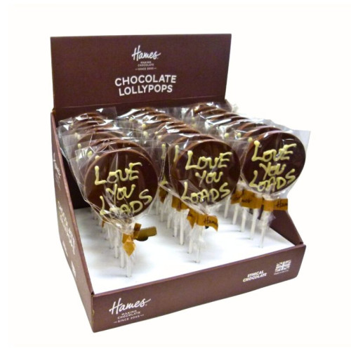 Hames - Sentiment Just Saying Chocolate Lollipops Love You Loads