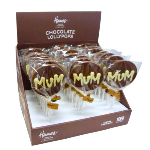 Hames - Sentiment Just Saying Chocolate Lollipops Just For Mum
