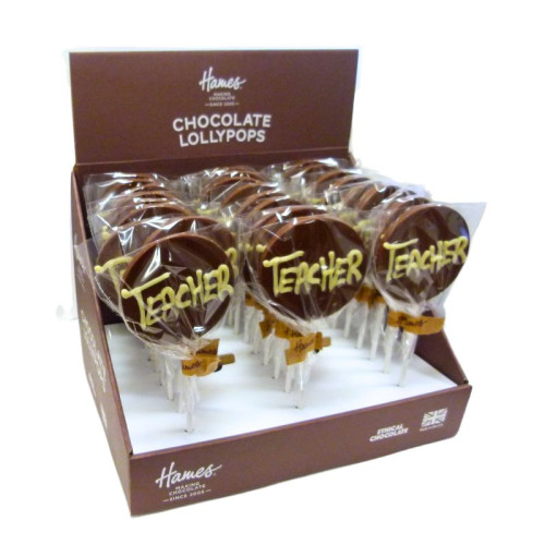 Hames - Sentiment Just Saying Chocolate Lollipops Teacher