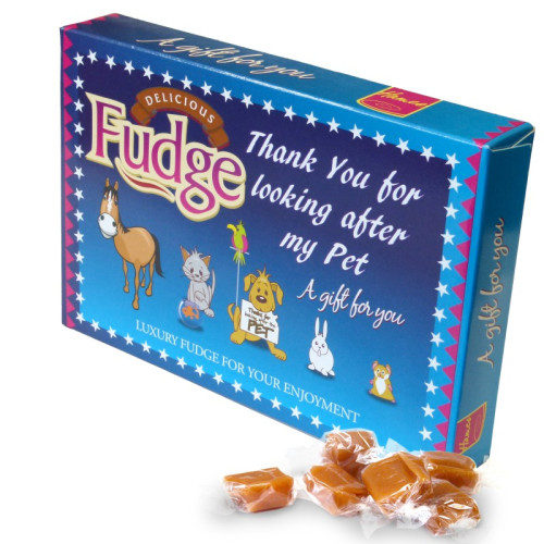 Sentiment Gift Box Fudge 125g - Pets x Outer of 24