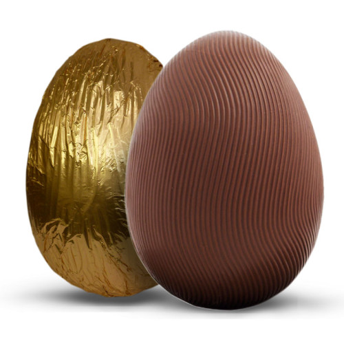 Promotional - 150g Milk Chocolate Easter Egg Wrapped in Gold Foil