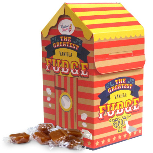 Beach Hut Fun Gift Box is Filled With 125g of Vanilla Fudge