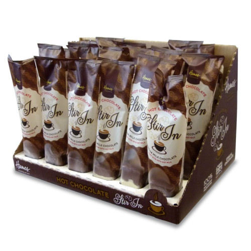 Hames - Stir In Hot Chocolate 35g Milk Chocolate with Mocha Flavour RA MB