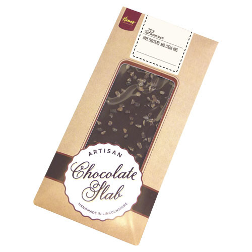 Artisan - Dark Chocolate Bar Topped with Cocoa Nibs