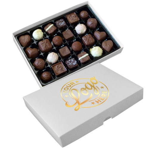 Box of shop chocolates