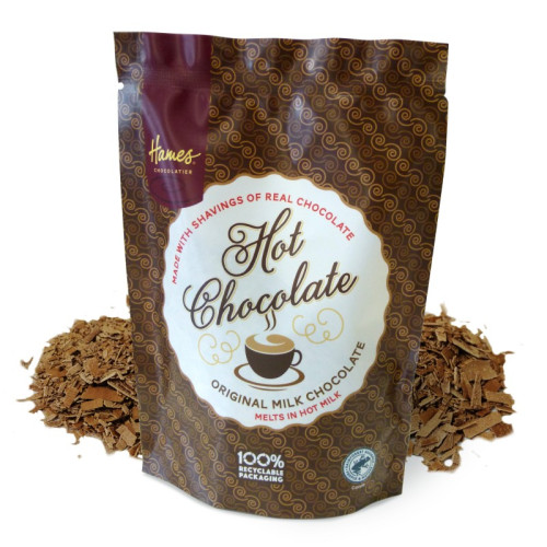 Hames - Hot Chocolate Milk Shaving RA MB Cocoa & 100% Recyclable Pouch 115g