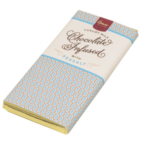 Infusion Chocolate Bar - Sea Salted Infused Milk Chocolate Bar 80g x Outer of 12