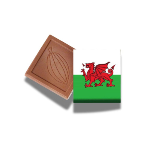 Milk Neapolitan - Wrapped in The Red Dragon Welsh Flag