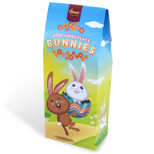 Hames - Happy Easter Solid Milk Chocolate Bunnies 95g