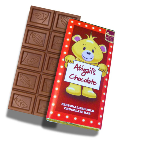 Sentiment - Personal Milk Chocolate Name Bar - Abigail
