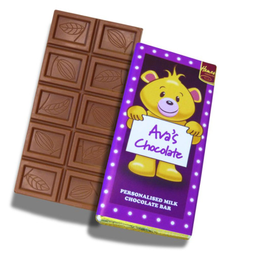 Sentiment - Personal Milk Chocolate Name Bar - Ava