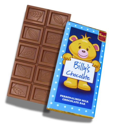 Sentiment - Personal Milk Chocolate Name Bar - Billy