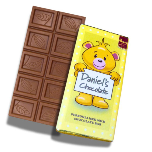 Sentiment - Personal Milk Chocolate Name Bar - Daniel