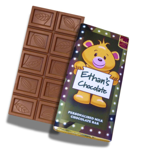 Sentiment - Personal Milk Chocolate Name Bar - Ethan