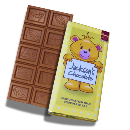 Sentiment - Personal Milk Chocolate Name Bar - Jackson