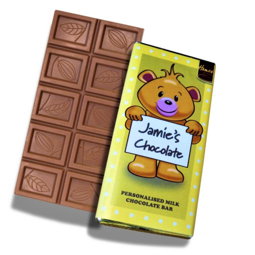 Sentiment - Personal Milk Chocolate Name Bar - Jamie