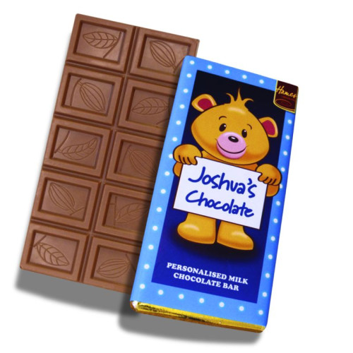 Sentiment - Personal Milk Chocolate Name Bar - Joshua