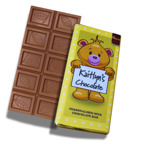 Sentiment - Personal Milk Chocolate Name Bar - Kaitlyn