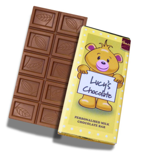 Sentiment - Personal Milk Chocolate Name Bar - Lucy