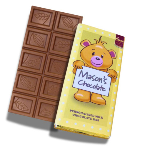 Sentiment - Personal Milk Chocolate Name Bar - Mason