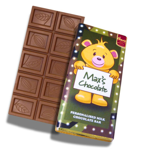 Sentiment - Personal Milk Chocolate Name Bar - Max