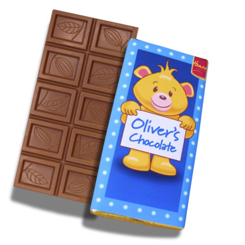 Sentiment - Personal Milk Chocolate Name Bar - Oliver