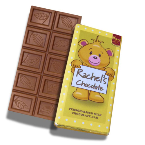 Sentiment - Personal Milk Chocolate Name Bar - Rachel