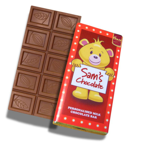 Sentiment - Personal Milk Chocolate Name Bar - Sam