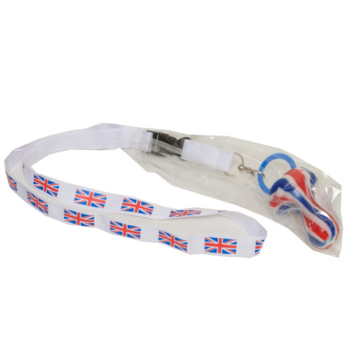 Rock Lanyard Dummy - Union Jack x Outer of 20