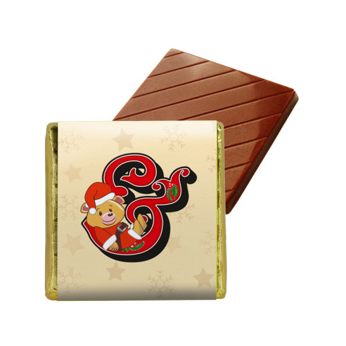 Box of 72 Xmas Alpha Bear Neapolitans + Sleeves - &